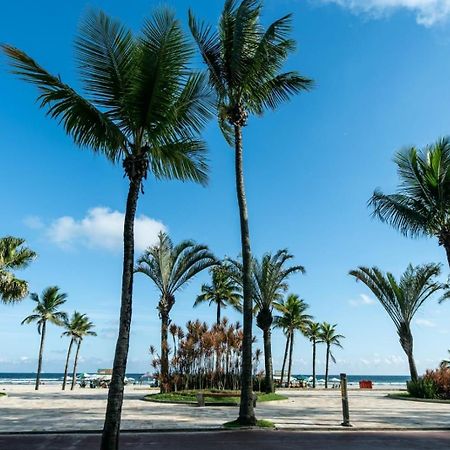 Frente Vista Mar Com Varanda Wi Fi 300Mbps E 10M Da Praia Da Tupi - Estacionamento Gratuito Praia Grande  Bagian luar foto