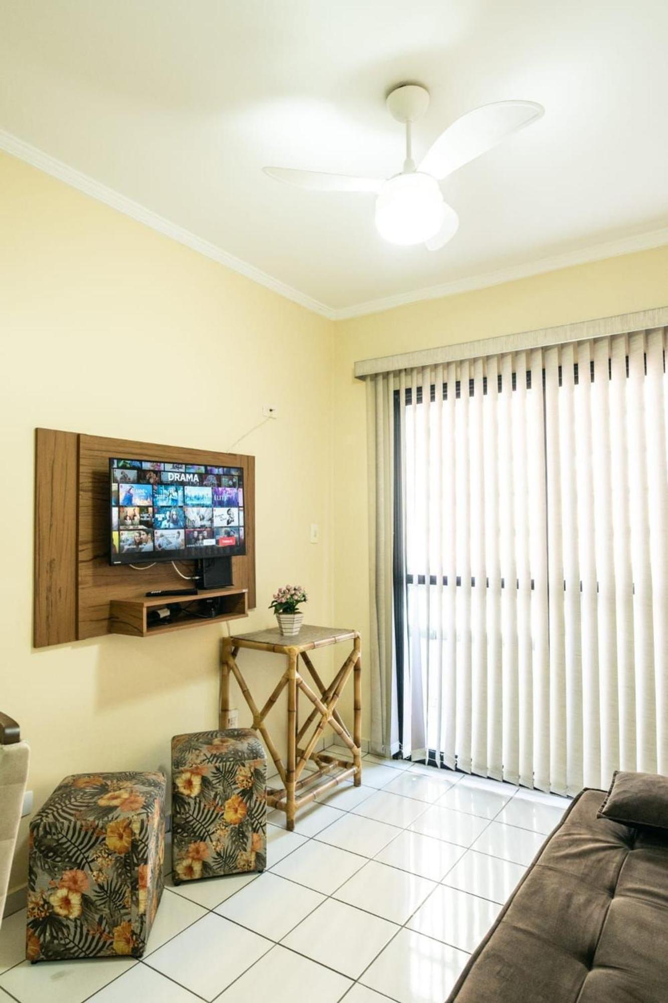 Frente Vista Mar Com Varanda Wi Fi 300Mbps E 10M Da Praia Da Tupi - Estacionamento Gratuito Praia Grande  Bagian luar foto